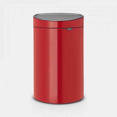 Touch Bin New 40 litre - Passion Red