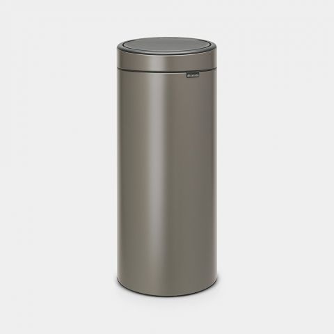 Touch Trash Can New 8 gallon (30L) - Platinum