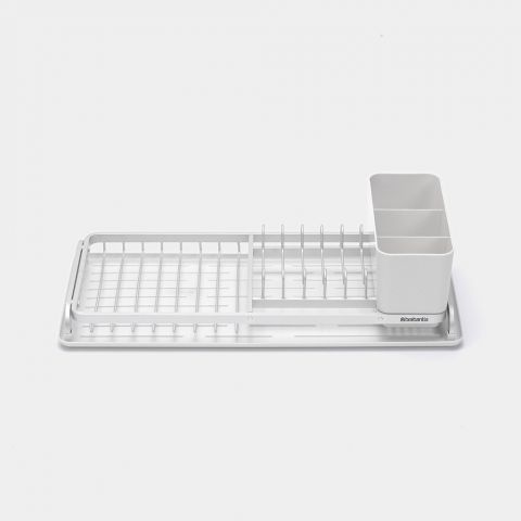 Compact Dish Drying Rack SinkSide - Light Gray