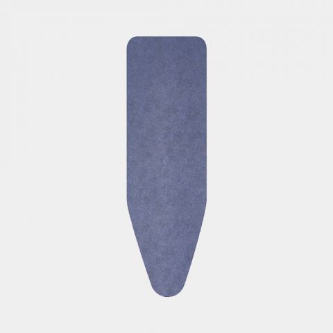 Funda para mesa de planchar B 124 x 38 cm, con capa superior - Denim Blue