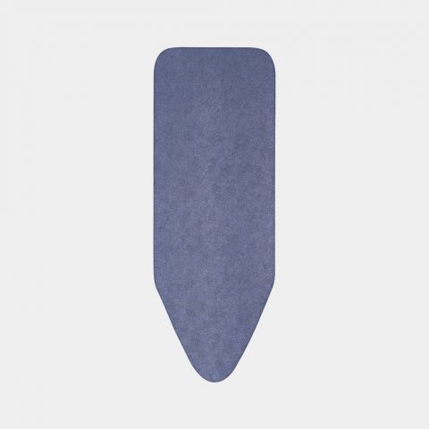 Funda para mesa de planchar C 124 x 45 cm, con capa superior - Denim Blue