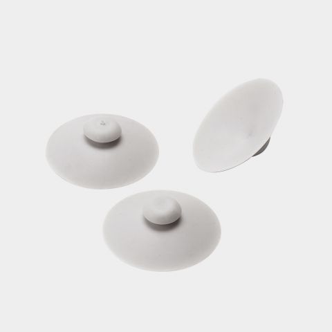 Suction Cups for In-Sink Organiser Set of 3 -  Light Gray