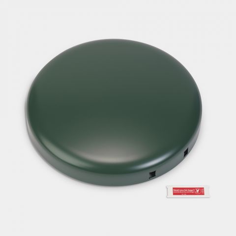 Lid NewIcon Step on Trash Can 5.3 gallon (20L) - Pine Green
