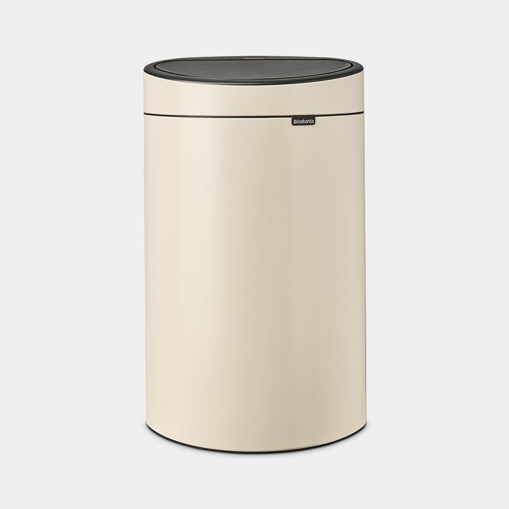 Touch Trash Can New 10.6 gallon (40L) - Soft Beige