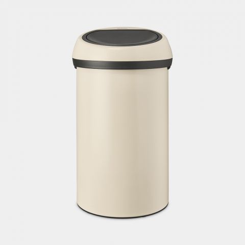 Touch Top Trash Can 16 gallon (60L) - Soft Beige