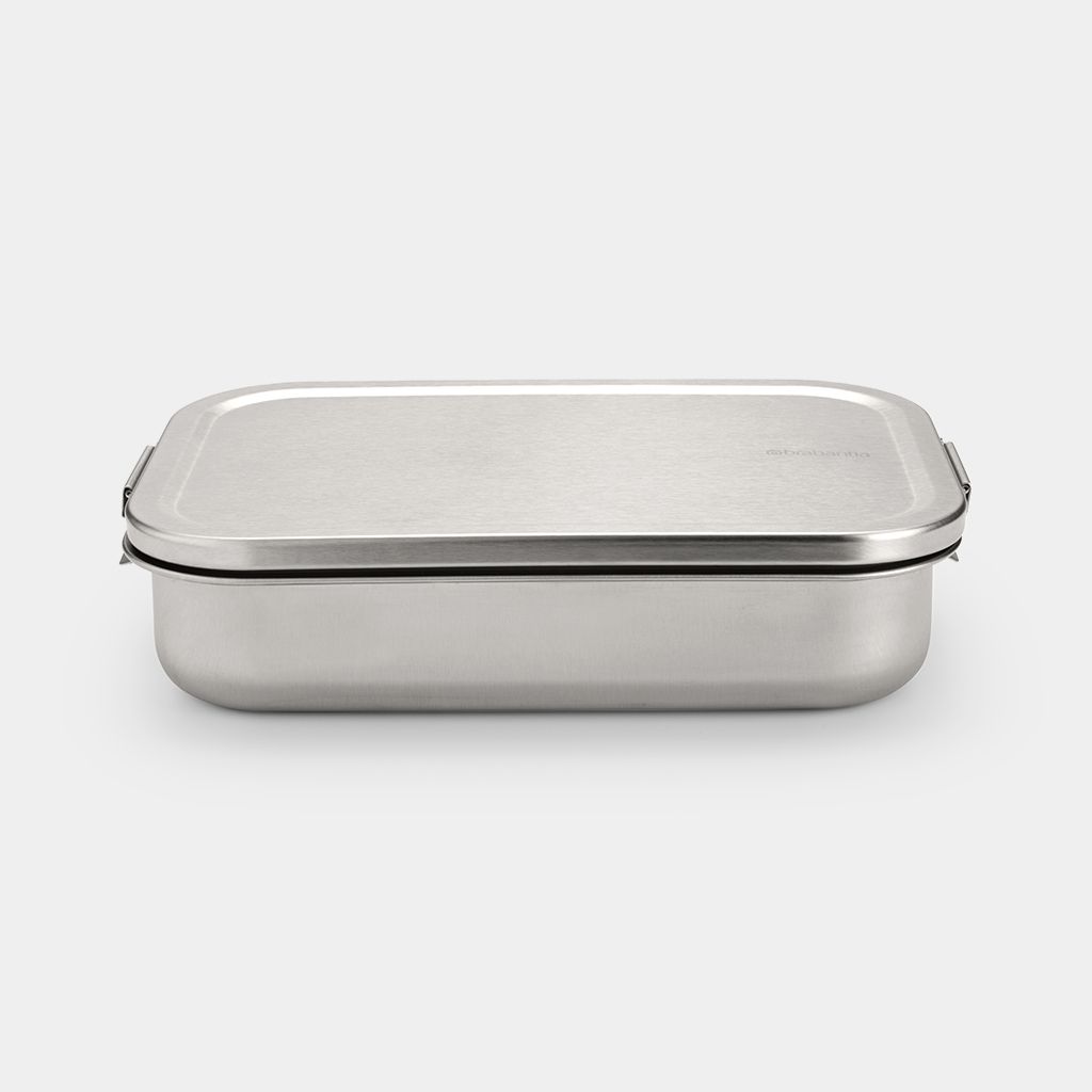 Make & Take Lunch Box Large, Stainless Steel - Matte Steel