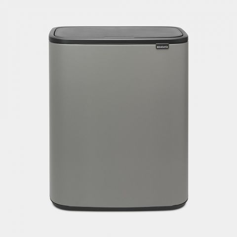 Bo Touch Bin 60 litres - Mineral Concrete Grey