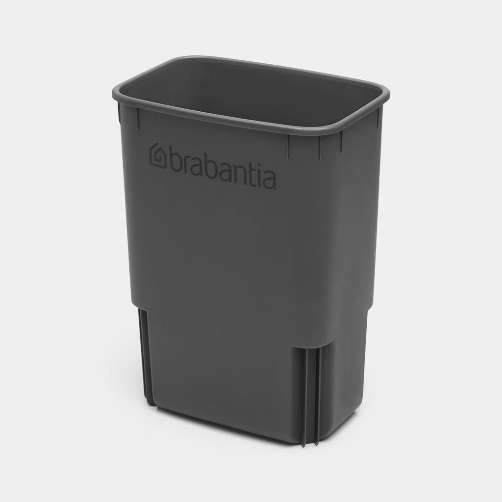 Plastic Inner Bucket Bo Waste Trash Can 1.1 gallon (4L) - Gray