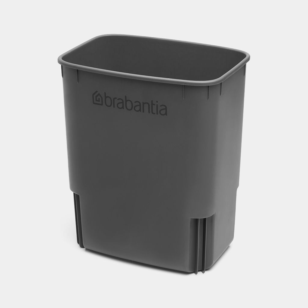 Plastic Inner Bucket Bo Waste Trash Can 1.9 gallon (7L) - Gray