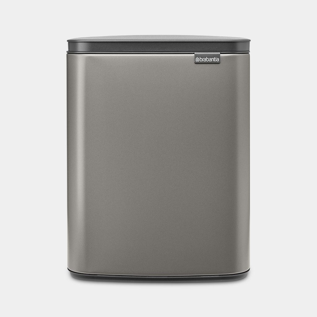 Bo Waste Trash Can 3.2 gallon (12L) - Platinum