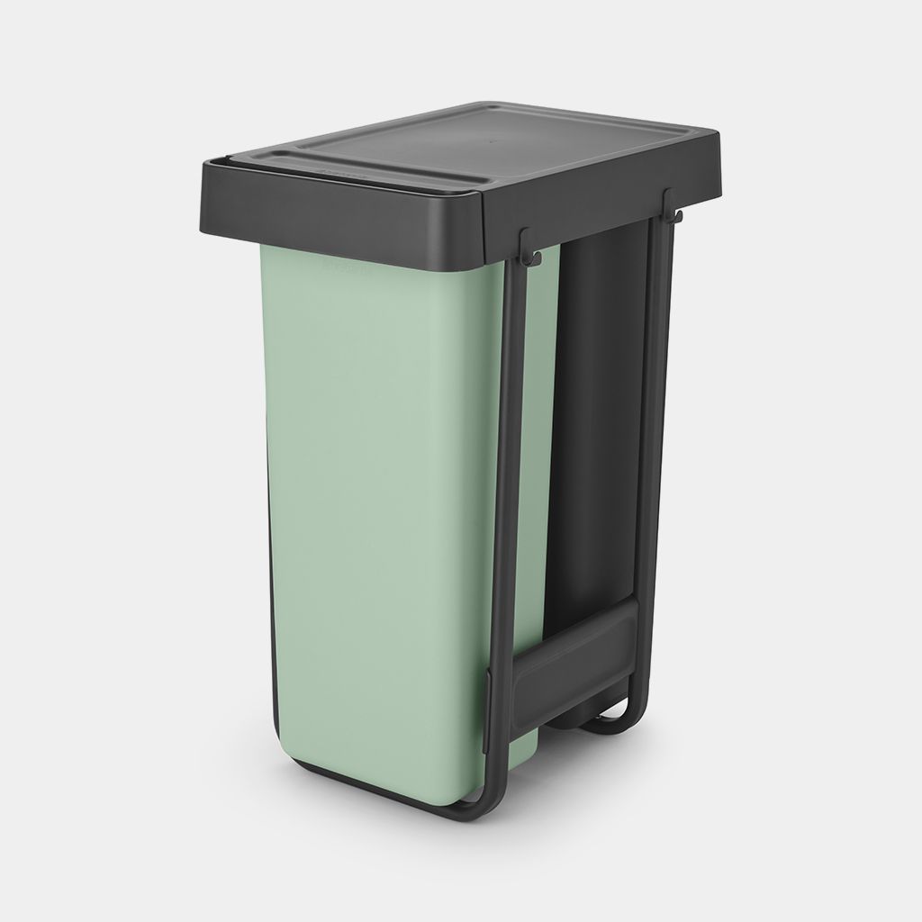 Cubo integrado Sort & Go 2 x 30 litros - Dark Grey