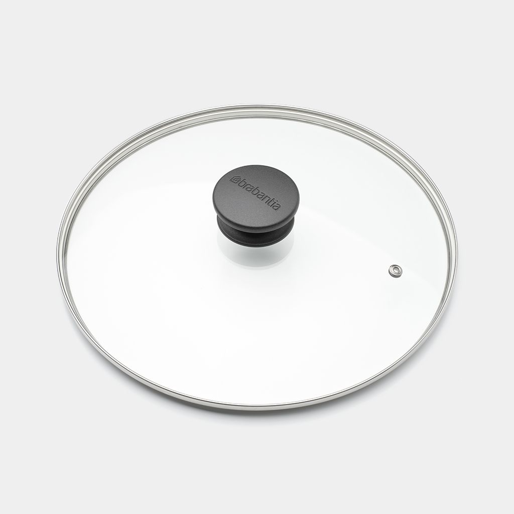 Indu+ deksel voor koekenpan 28 cm - Transparant
