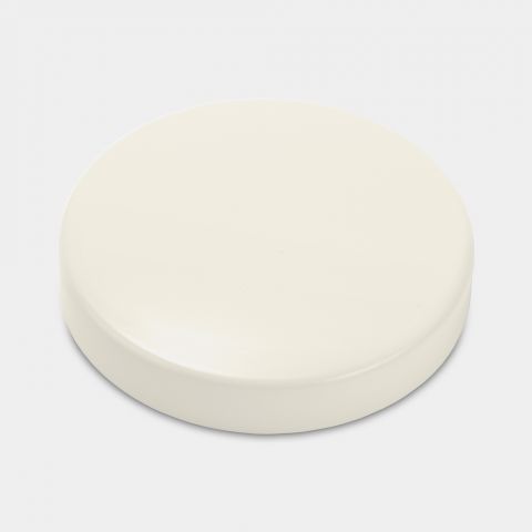 Lid Canister, Low Ø11cm - White