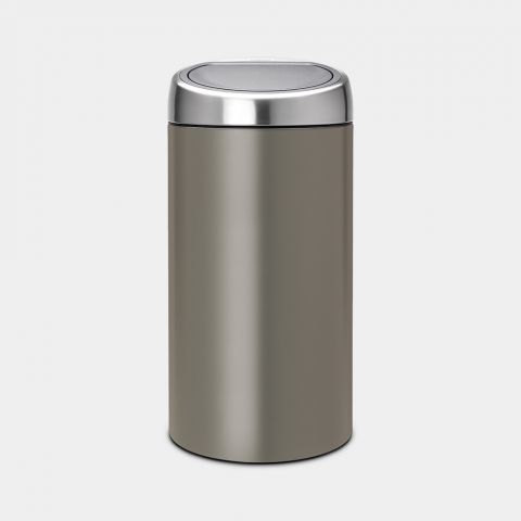 Touch Bin Recycle 2 x 20 litros - Platinum