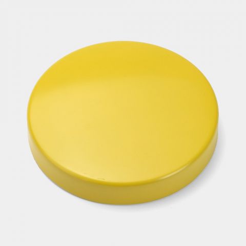 Lid Canister, Low Ø11cm - Daisy Yellow