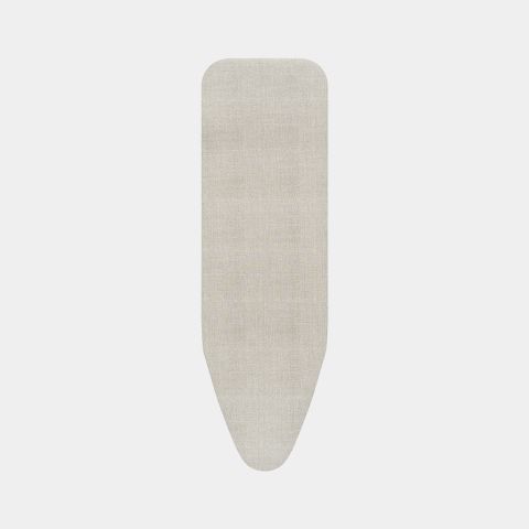 Funda para mesa de planchar B 124 x 38 cm, set completo - Denim Grey