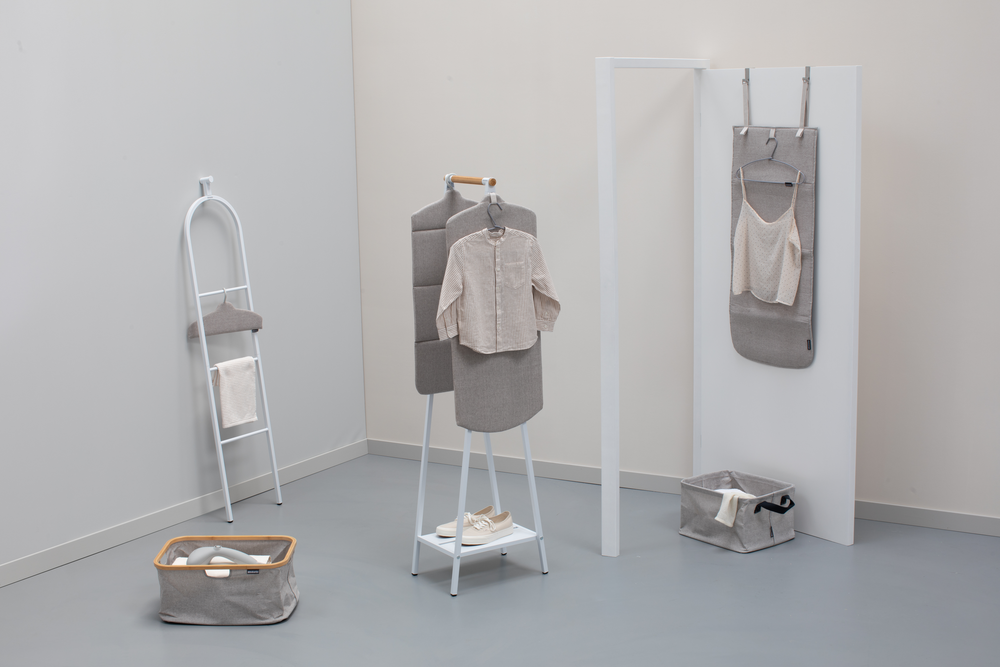 Linn Clothes Rack, Compact - White | Brabantia