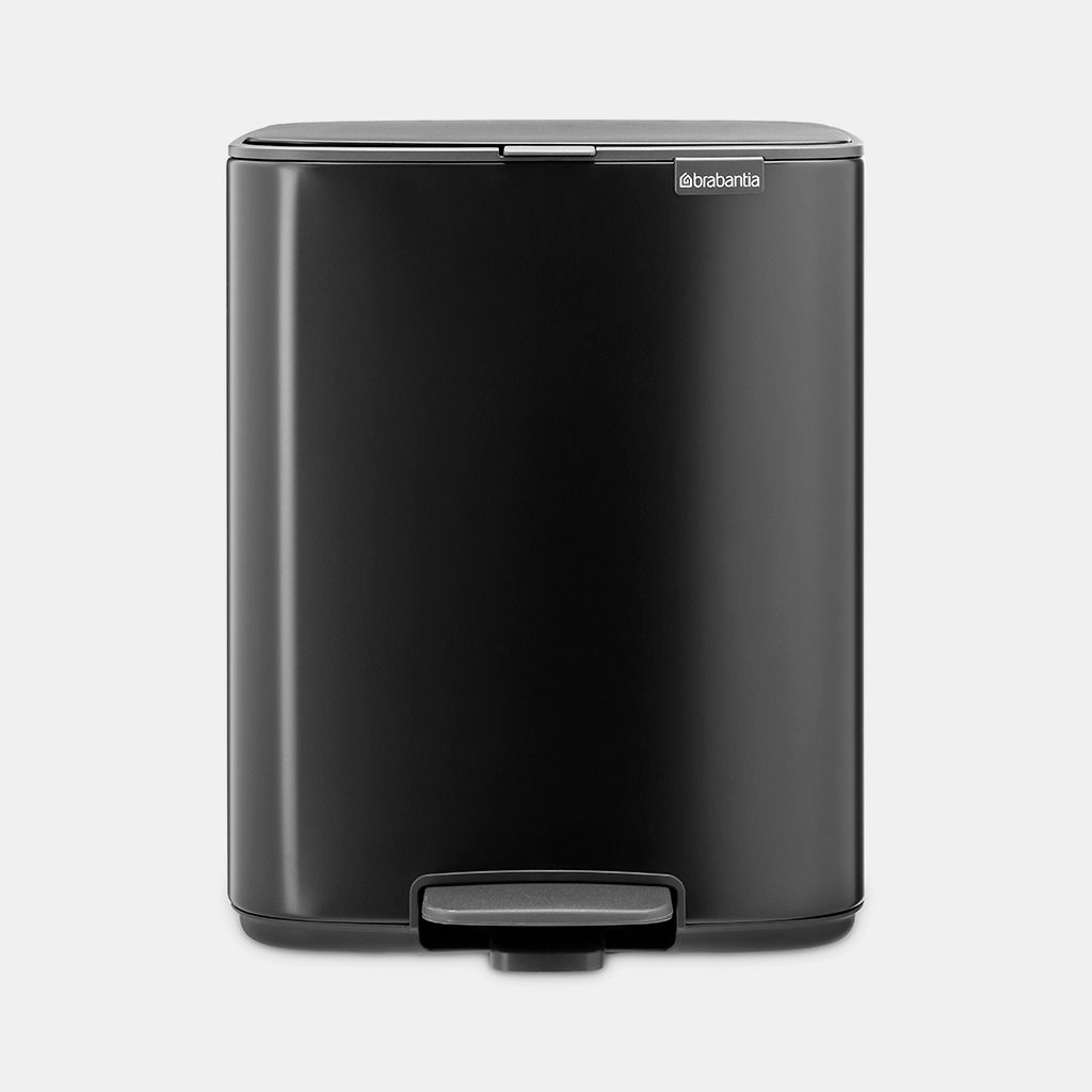 Bo Pedal Bin 12L - Matt Black