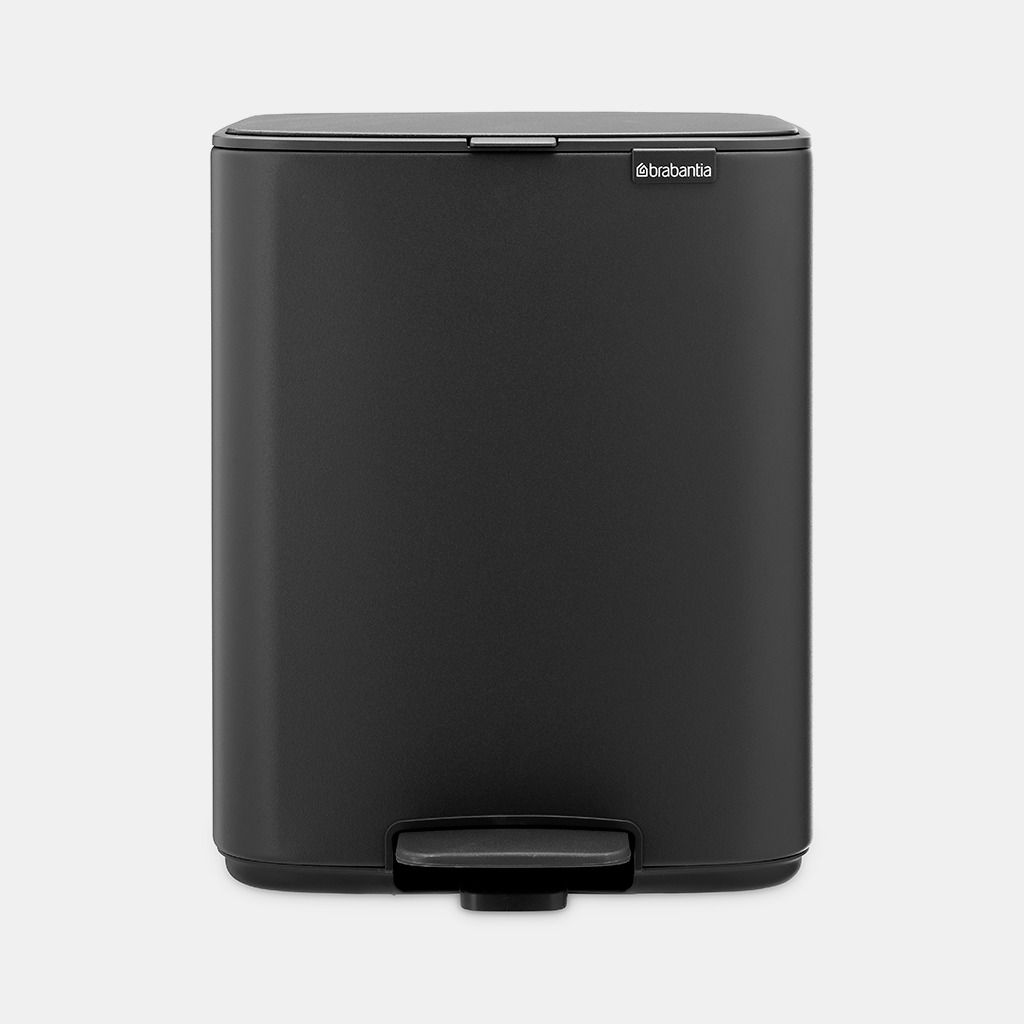 Poubelle à Pédale Bo 12 litres - Mineral Infinite Grey