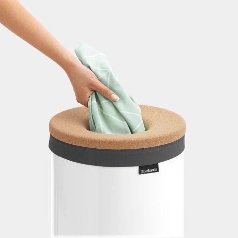 Laundry Bin 35 litre - White