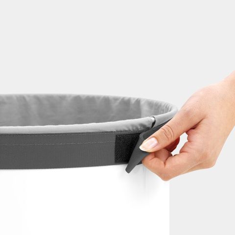 Laundry Bin 60 litre - White