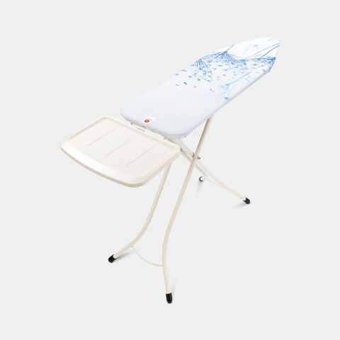 Strijkplank B 124 x 38 cm, voor stoomunit - Cotton Flower