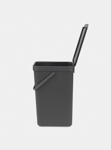Sort & Go Afvalemmer 16 liter - Grey