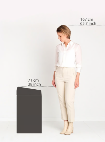 Touch Bin 60 liter - Mineral Infinite Grey