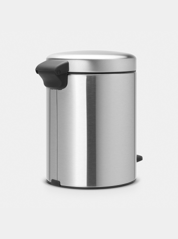 NewIcon Pedal Bin 5 litre - Matt Steel