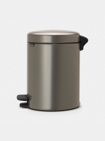 Pattumiera a pedale newIcon 5 litri - Platinum