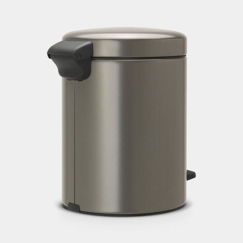 NewIcon Pedal Bin 5 litre - Platinum