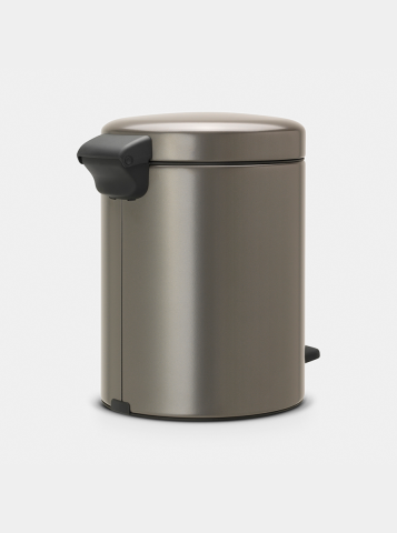 Pattumiera a pedale newIcon 5 litri - Platinum