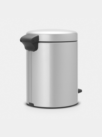 NewIcon Pedal Bin 5 litre - Metallic Grey