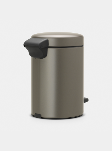 NewIcon Pedal Bin 3 litre - Platinum