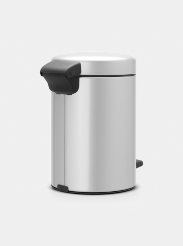 NewIcon Pedal Bin 3 litre - Metallic Grey