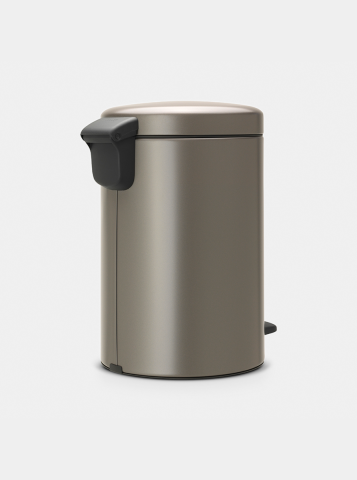 Poubelle à pédale newIcon 12 litre - Platinum