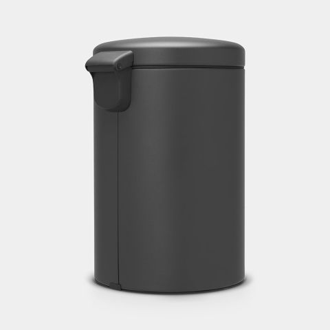 NewIcon Step On Trash Can 20 litre - Mineral Infinite Gray