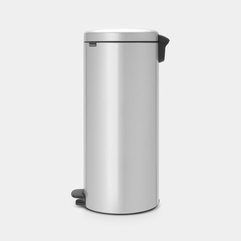 NewIcon Pedal Bin 30 litre - Metallic Grey