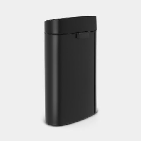 Touch Bin New 40 litre - Matt Black