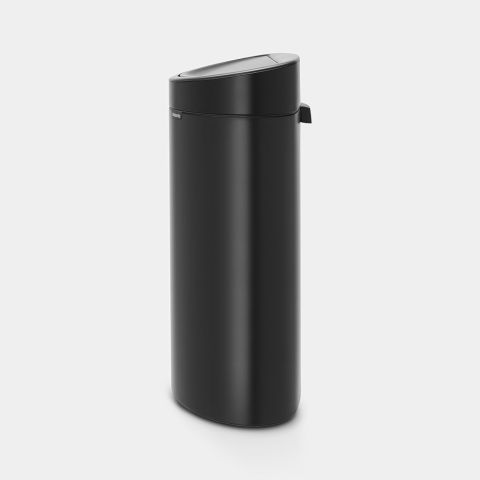 Touch Bin New 40 litre - Matt Black