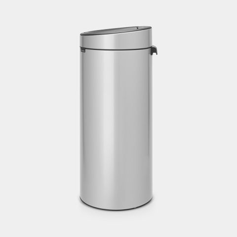Touch Bin New 30 liter - Metallic Grey