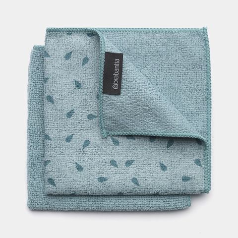 Microfibre Dish Cloths Set of 2 - Mint