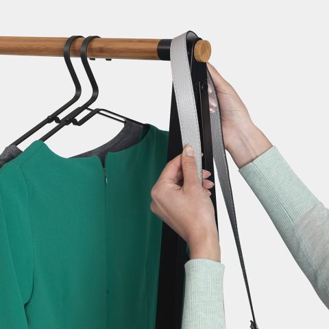 Linn Clothes Rack Small - Black