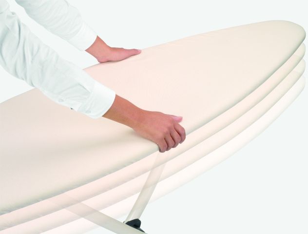 Strijkplank D 135 x 45 cm, voor stoomstrijkijzer & stoomunit - Fern Shades