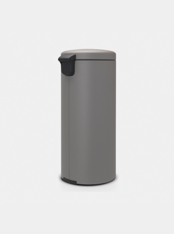 Poubelle à pédale newIcon 30 litres - Mineral Concrete Grey