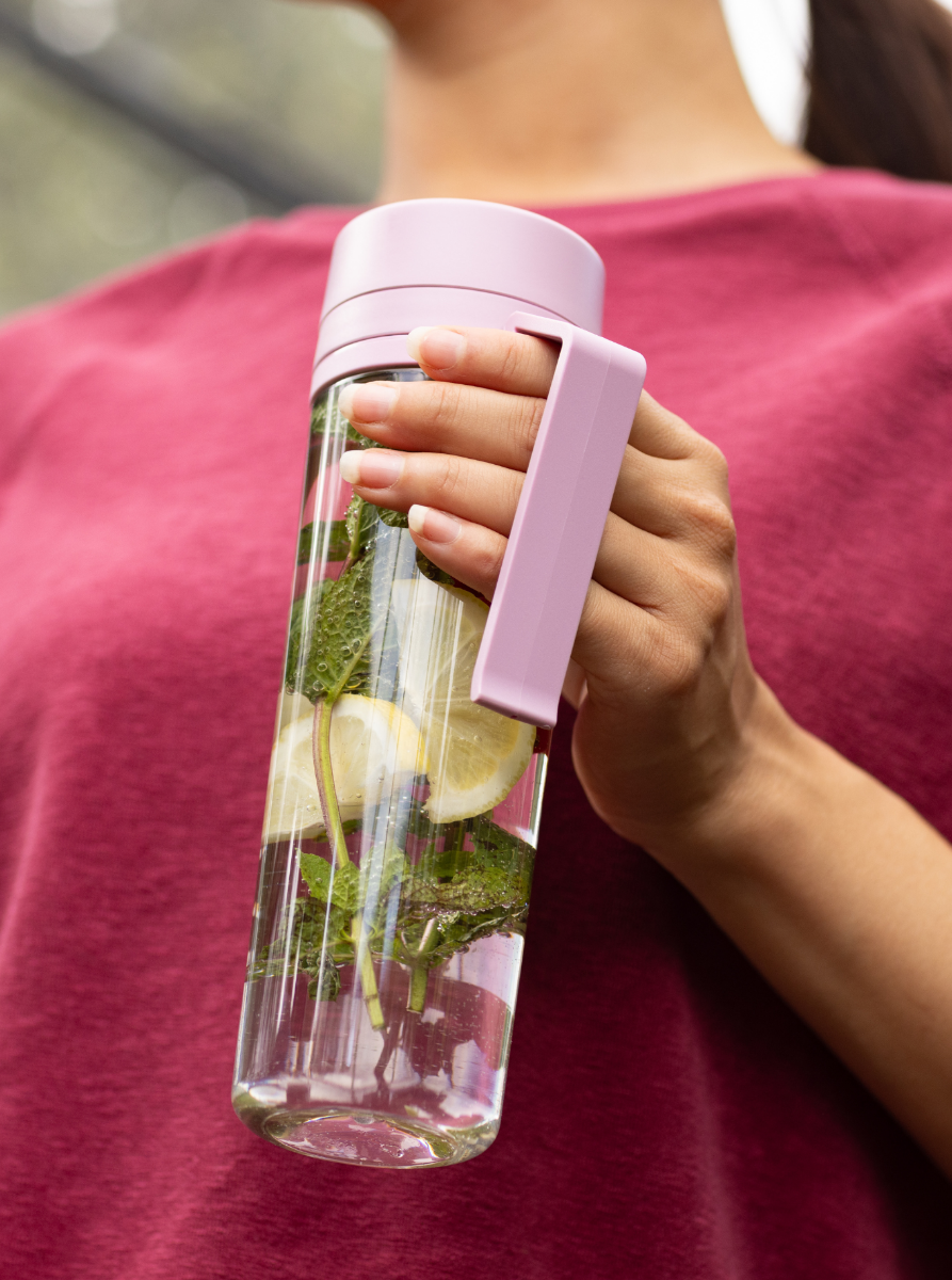 Make & Take Gourde Avec filtre, 0.5L - Lilac Pink