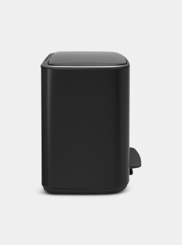 Bo Pedal Bin 36 litre - Matt Black