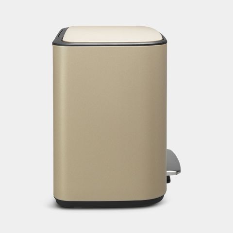 Bo Pedal Bin 11 + 23 litre - Mineral Golden Beach