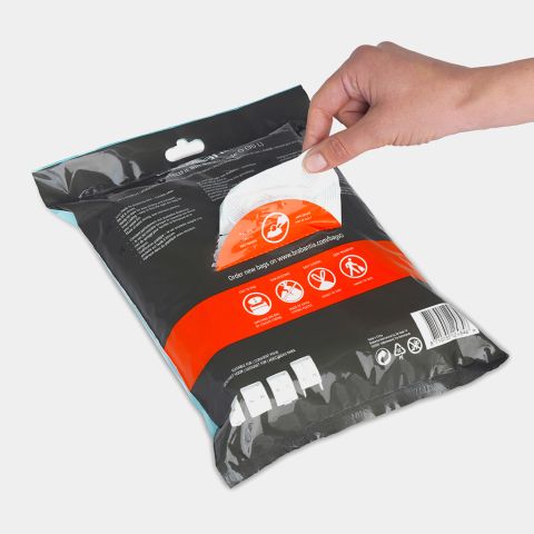 PerfectFit Afvalzakken Code O (30 liter), Dispenser Pack, 40 stuks