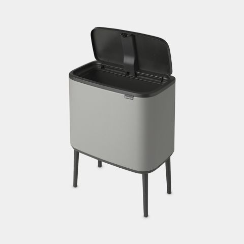 Bo Touch Bin 36 litre - Mineral Concrete Grey